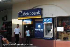 ATM at the Jetty Terminal in Caticlan, Boracay