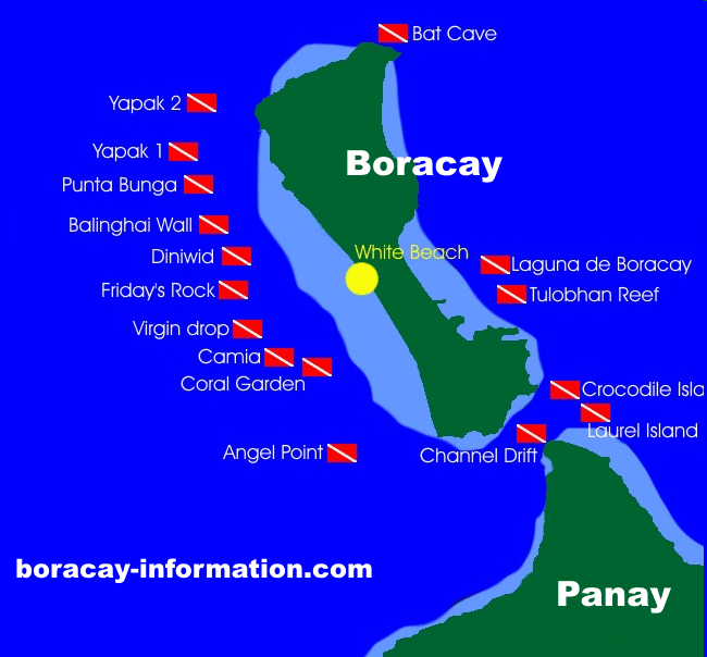 The Dive Sites of Boracay, Philippines