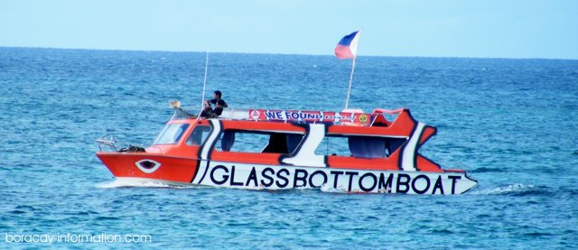 The Glass Bottom Boat in Boracay